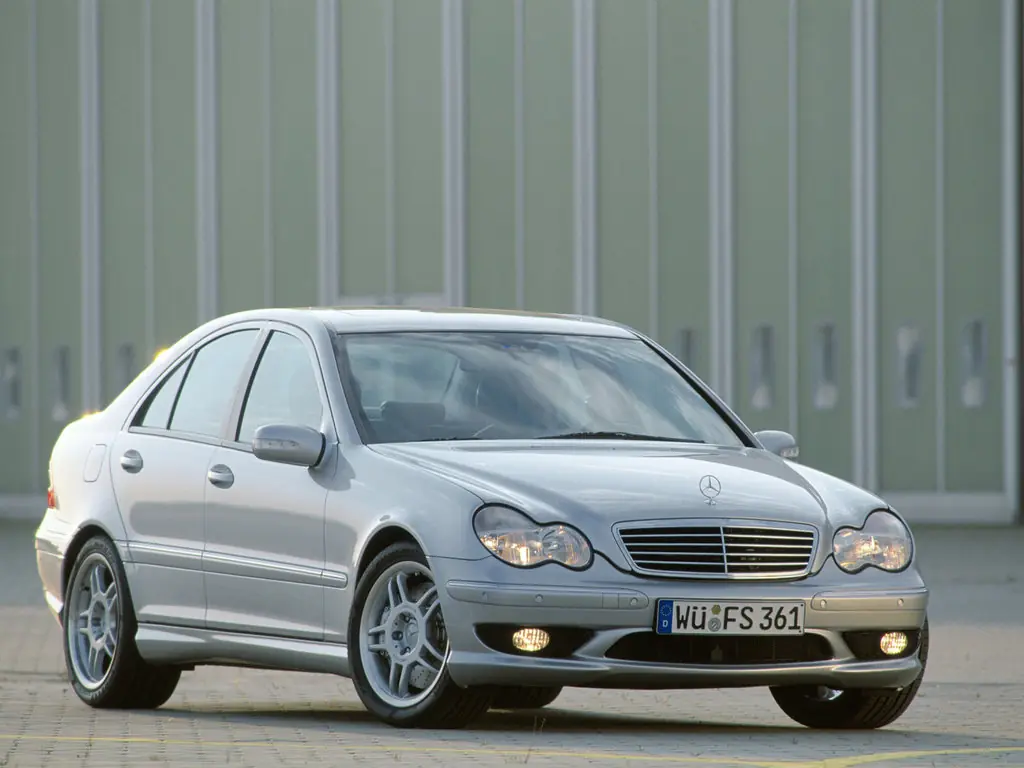 Mercedes-Benz C-Class (W203.004, W203.006, W203.007, W203.008, W203.016, W203.018, W203.035, W203.042, W203.043, W203.045, W203.046, W203.061, W203.064, W203.065, W203.081, W203.084) 2 поколение, седан (03.2000 - 02.2004)